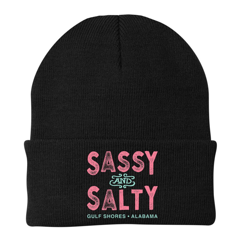 Gulf Shores Alabama Sassy And Salty Beanie