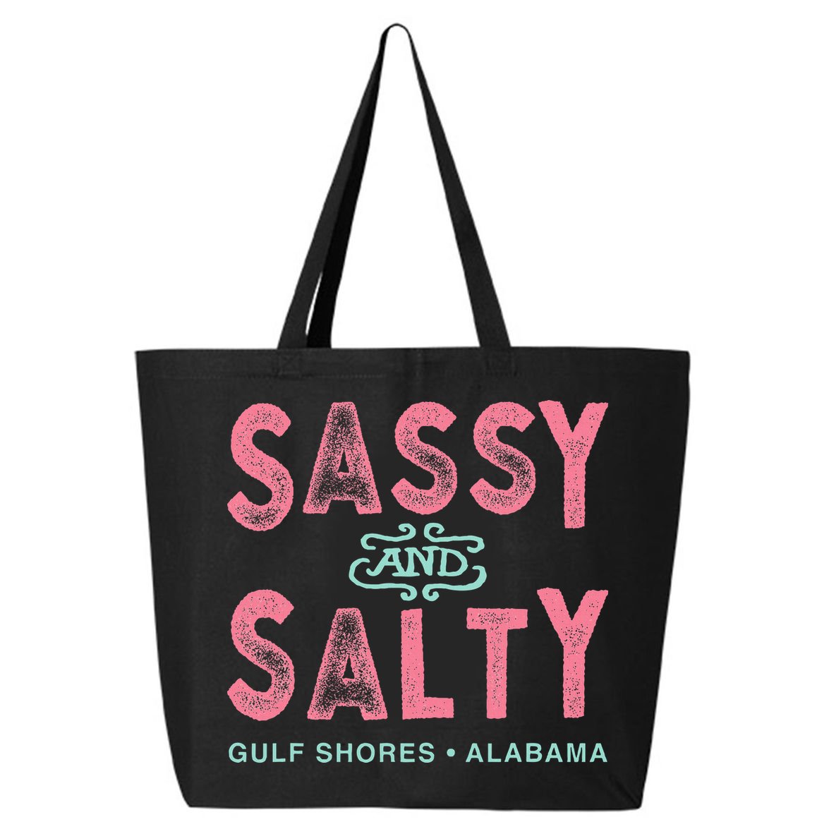 Gulf Shores Alabama Sassy And Salty 25L Jumbo Tote