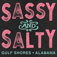 Gulf Shores Alabama Sassy And Salty 25L Jumbo Tote
