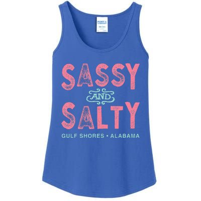 Gulf Shores Alabama Sassy And Salty Ladies Essential Tank