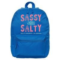 Gulf Shores Alabama Sassy And Salty 16 in Basic Backpack