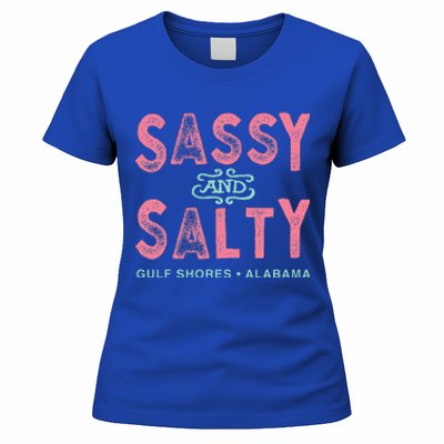 Gulf Shores Alabama Sassy And Salty Women's T-Shirt