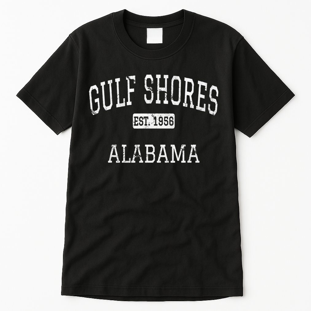 Gulf Shores Alabama Al Vintage Tall T-Shirt
