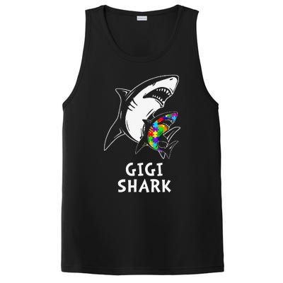 Gigi Shark Autism Awareness PosiCharge Competitor Tank