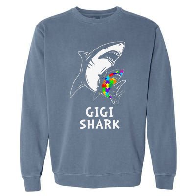 Gigi Shark Autism Awareness Garment-Dyed Sweatshirt