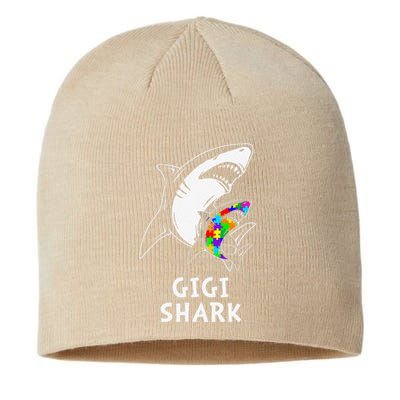 Gigi Shark Autism Awareness Sustainable Beanie