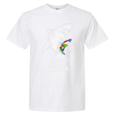 Gigi Shark Autism Awareness Garment-Dyed Heavyweight T-Shirt