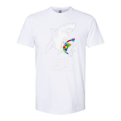 Gigi Shark Autism Awareness Softstyle CVC T-Shirt