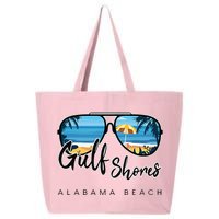 Gulf Shores Alabama Palm Tree Sunglasses Souvenir 25L Jumbo Tote
