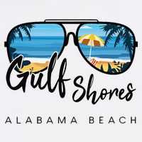 Gulf Shores Alabama Palm Tree Sunglasses Souvenir Cooling Performance Crew T-Shirt