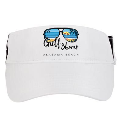Gulf Shores Alabama Palm Tree Sunglasses Souvenir Adult Drive Performance Visor