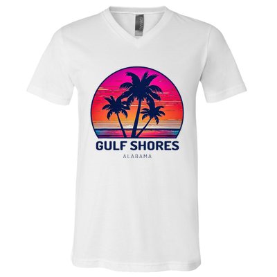 Gulf Shores Alabama V-Neck T-Shirt