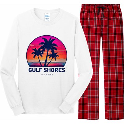 Gulf Shores Alabama Long Sleeve Pajama Set