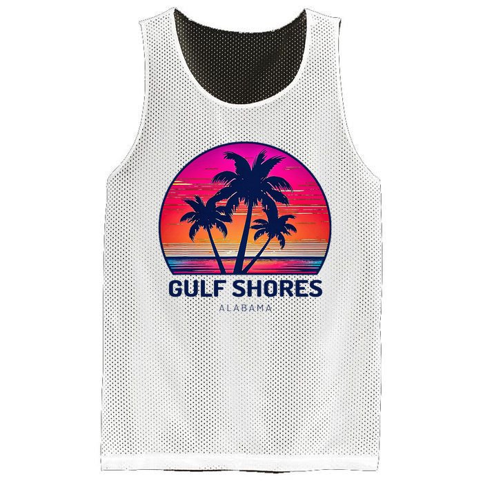 Gulf Shores Alabama Mesh Reversible Basketball Jersey Tank