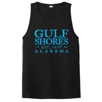 Gulf Shores Alabama Retro Colorful Text S Souvenir PosiCharge Competitor Tank