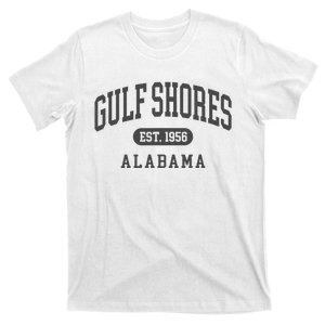 Gulf Shores Alabama Retro Throwback Letter Vacation Souvenir T-Shirt