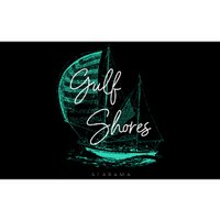 Gulf Shores Alabama Sailboat Bumper Sticker