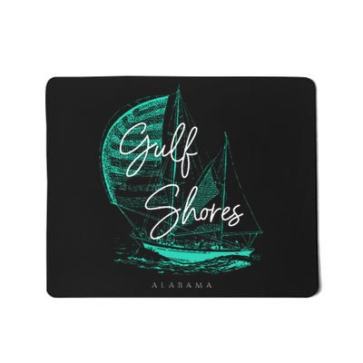 Gulf Shores Alabama Sailboat Mousepad