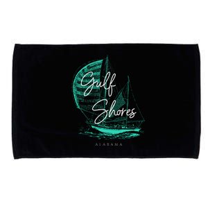 Gulf Shores Alabama Sailboat Microfiber Hand Towel