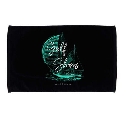 Gulf Shores Alabama Sailboat Microfiber Hand Towel