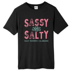 Gulf Shores Alabama Sassy And Salty Tall Fusion ChromaSoft Performance T-Shirt