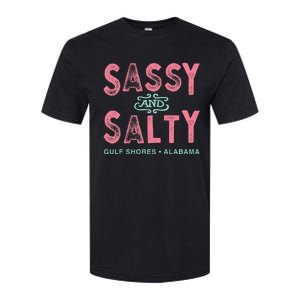 Gulf Shores Alabama Sassy And Salty Softstyle CVC T-Shirt