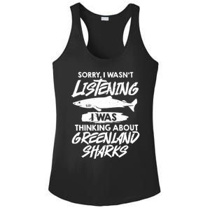 Greenland Shark Animal Tooth Funny Ocean Premium Ladies PosiCharge Competitor Racerback Tank