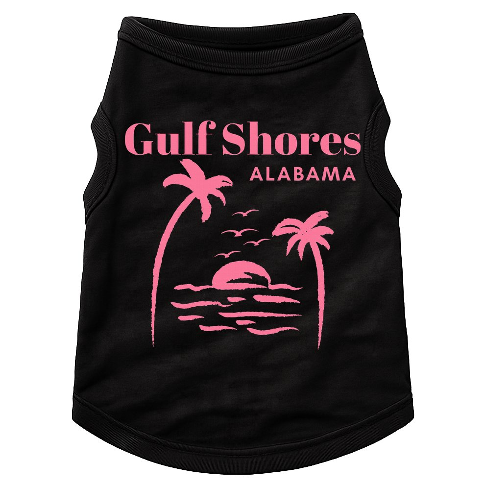 Gulf Shores Alabama Vacation Doggie Tank