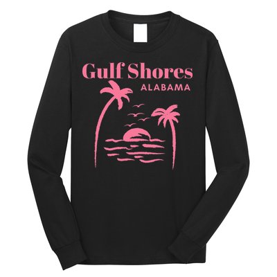 Gulf Shores Alabama Vacation Long Sleeve Shirt