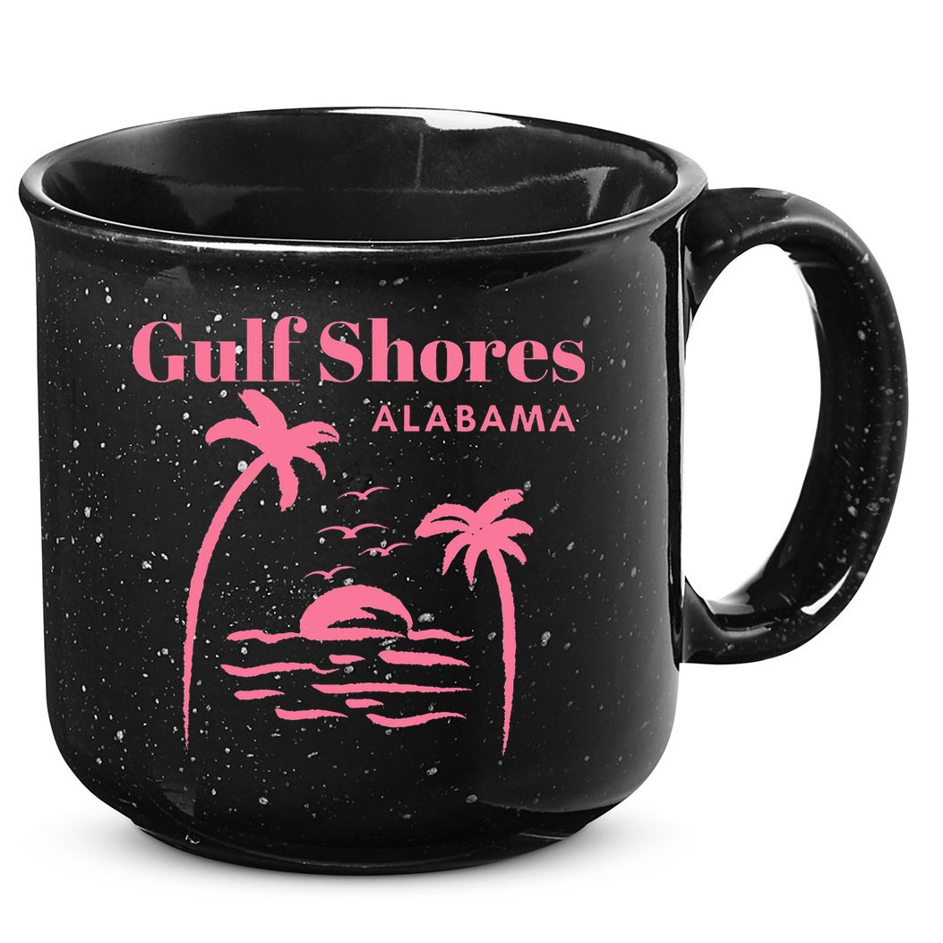 Gulf Shores Alabama Vacation 15oz Campfire Ceramic Mug