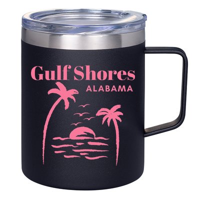 Gulf Shores Alabama Vacation 12oz Stainless Steel Coffee Mug