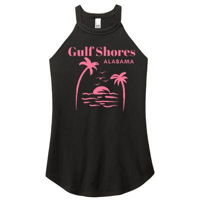 Gulf Shores Alabama Vacation Women’s Perfect Tri Rocker Tank