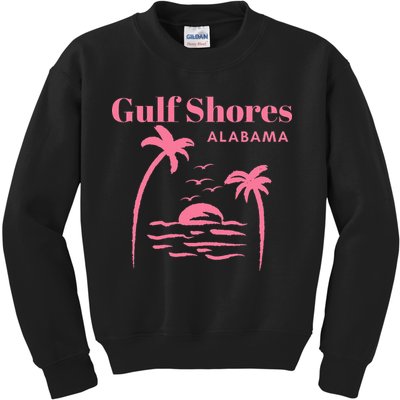 Gulf Shores Alabama Vacation Kids Sweatshirt