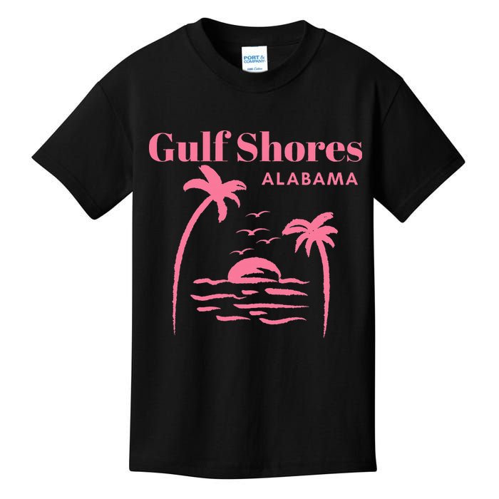 Gulf Shores Alabama Vacation Kids T-Shirt