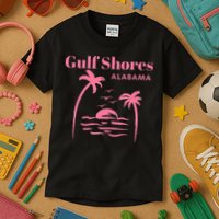 Gulf Shores Alabama Vacation Kids T-Shirt