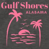 Gulf Shores Alabama Vacation Vector Backpack