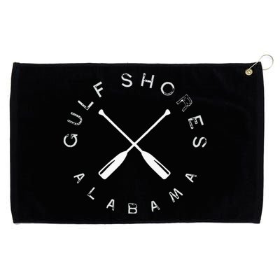 Gulf Shores Alabama Vintage Retro Grommeted Golf Towel