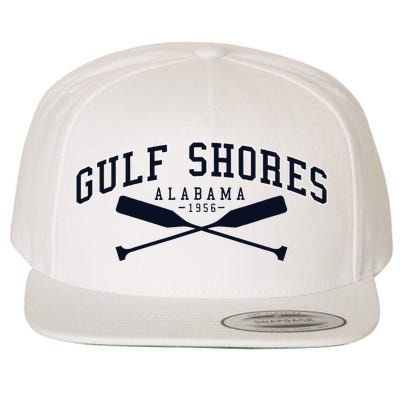 Gulf Shores Alabama Wool Snapback Cap