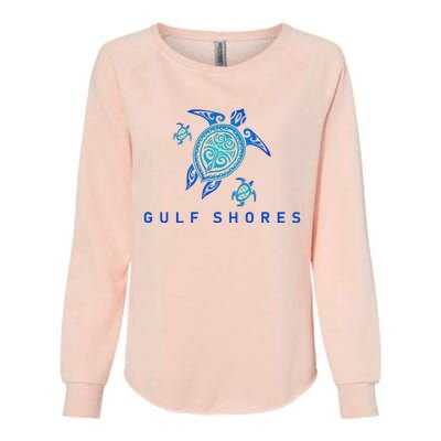 Gulf Shores Alabama Vintage Style Beach Womens California Wash Sweatshirt