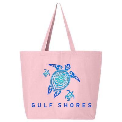 Gulf Shores Alabama Vintage Style Beach 25L Jumbo Tote