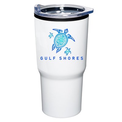 Gulf Shores Alabama Vintage Style Beach Tumbler