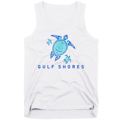 Gulf Shores Alabama Vintage Style Beach Tank Top