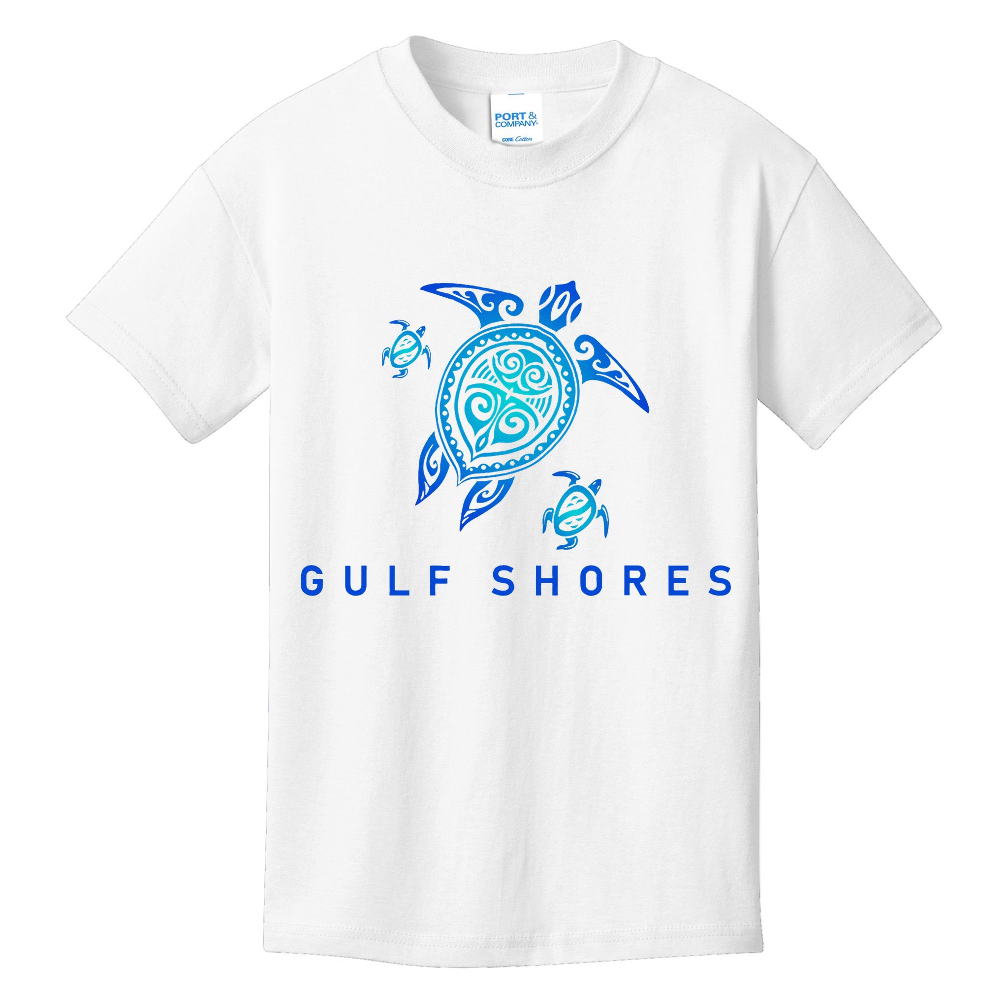 Gulf Shores Alabama Vintage Style Beach Kids T-Shirt