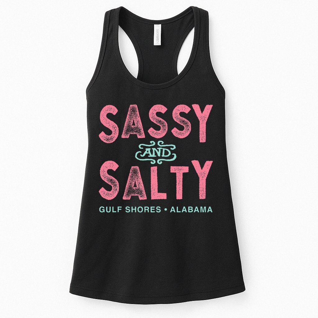 Gulf Shores Alabama Sea Blue Tribal Turtle Womens Tank Top