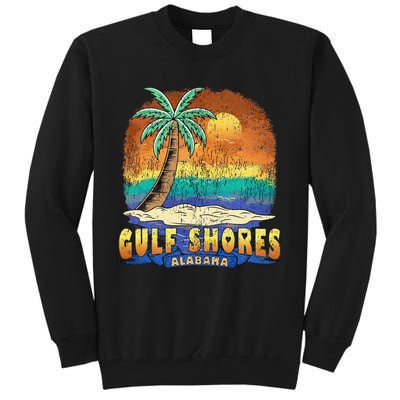 Gulf Shores Alabama Vintage Distressed Souvenir Tall Sweatshirt