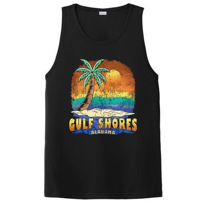 Gulf Shores Alabama Vintage Distressed Souvenir PosiCharge Competitor Tank