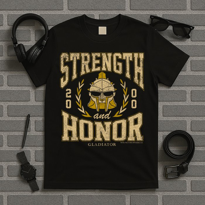 Gladiator Strength And Honor T-Shirt