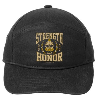 Gladiator Strength And Honor 7-Panel Snapback Hat