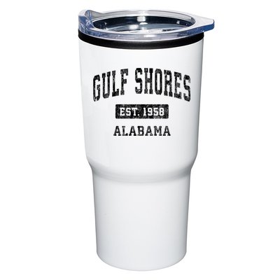 Gulf Shores Alabama Al Vintage Established Sports Design Tumbler