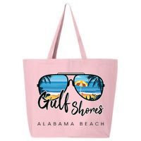 Gulf Shores Alabama Palm Tree Sunglasses Souvenir 25L Jumbo Tote
